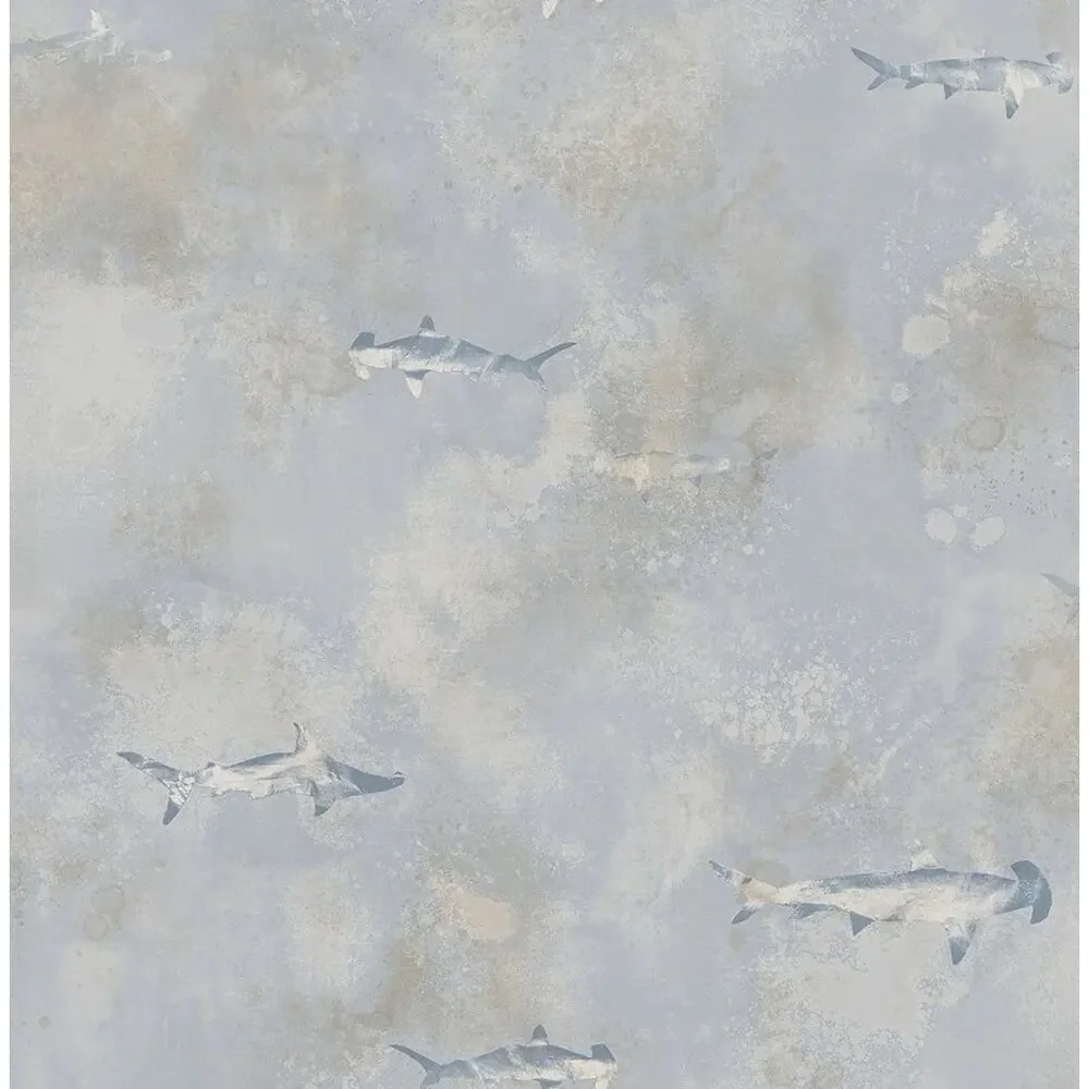 NEW 4 Double Rolls Mayflower Wallpaper Sharks Originally $140 Each